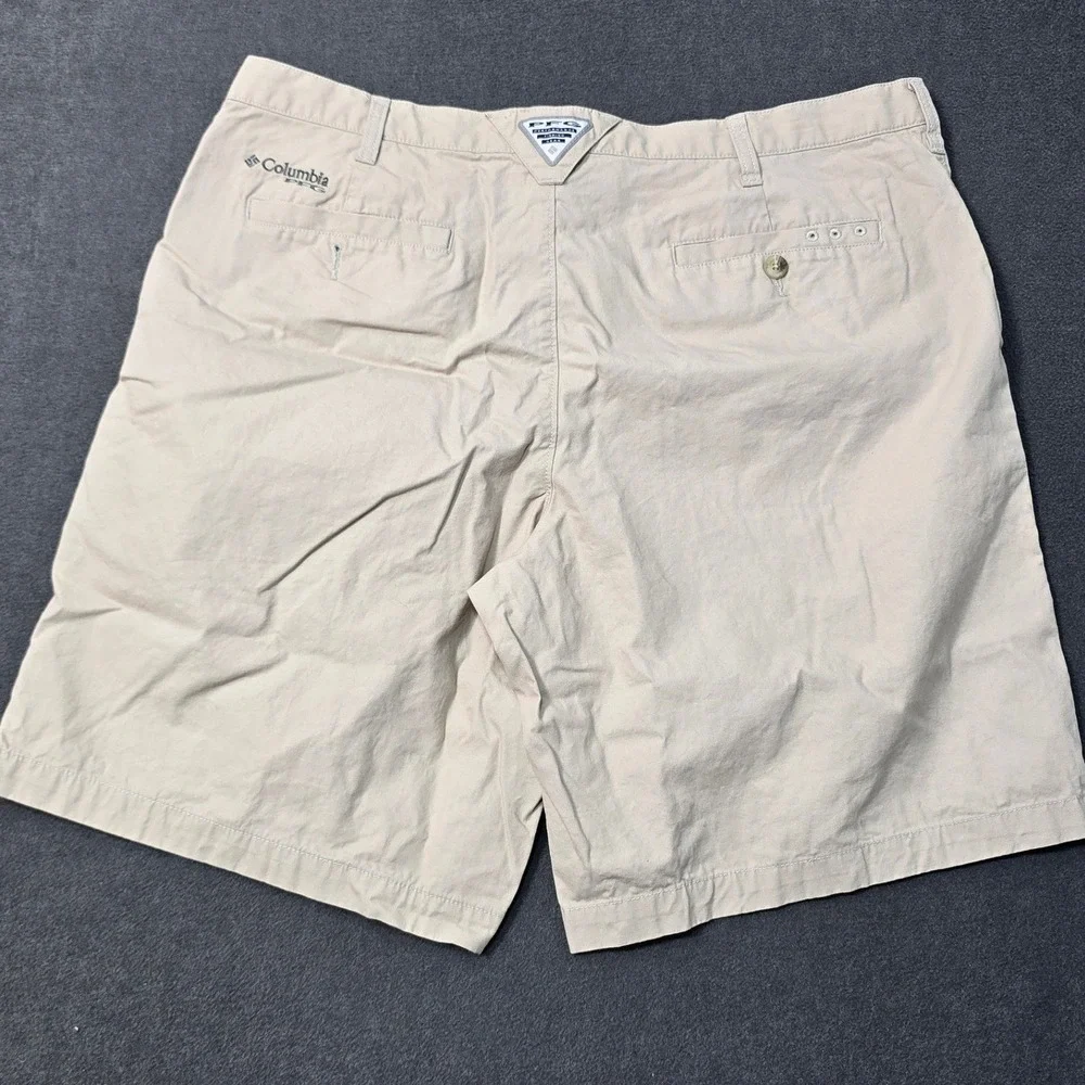 Columbia PFG Khaki Tan LSU‎ Tigers Fan Gear Embroidered Chino Shorts Mens 38
